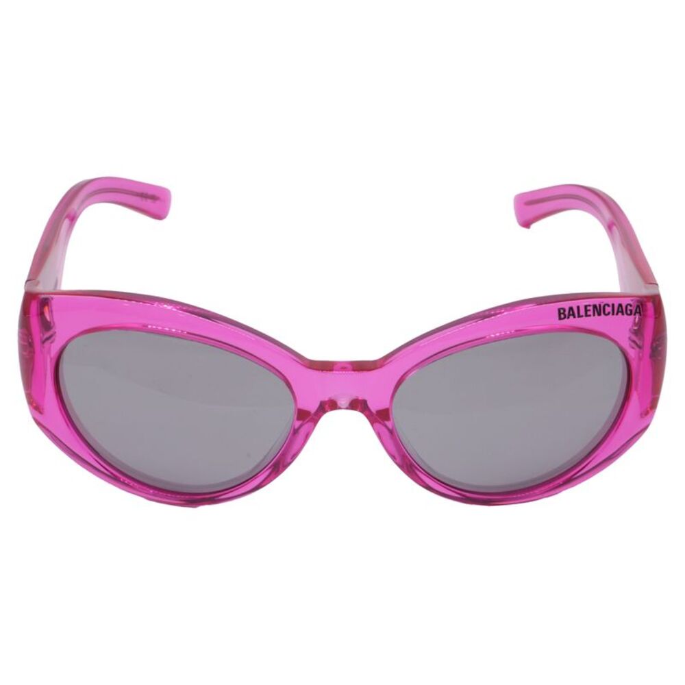 Balenciaga BB0267S Round Sunglasses in Pink Acetate